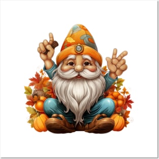 Fall Gnome #9 Posters and Art